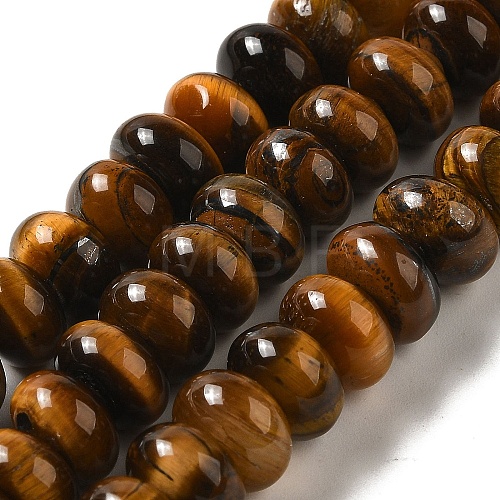 Natural Tiger Eye Beads Strands G-G102-C10-01-1