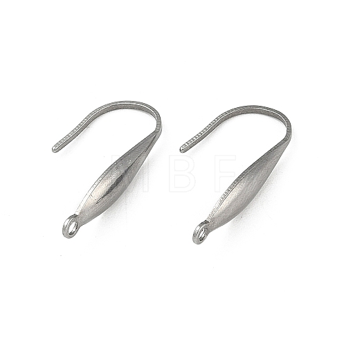 304 Stainless Steel Ear Wire Accessory STAS-Q336-12B-P-1