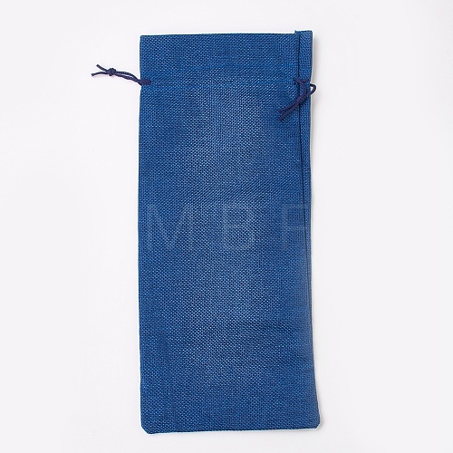 Imitation Burlap Pouches ABAG-WH0012-A02-1