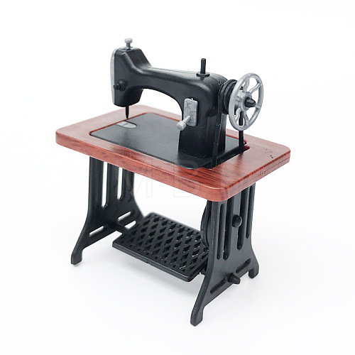 Retro Plastic Mini Sewing Machine MIMO-PW0001-016A-1