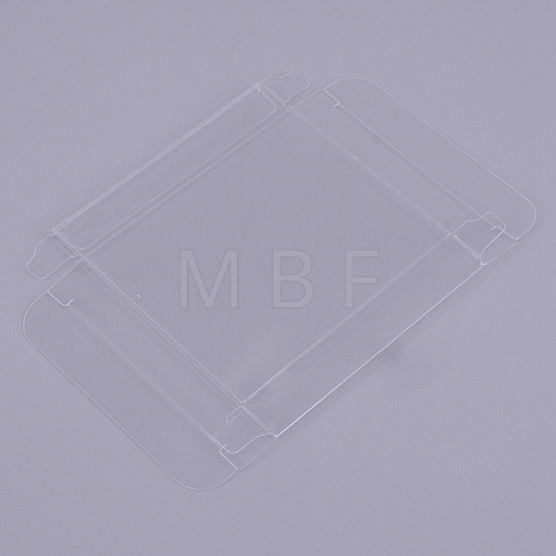 Transparent PVC Box Candy Treat Gift Box CON-WH0074-09-1