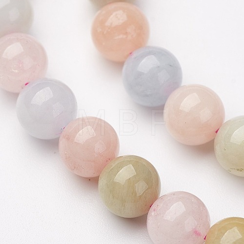 Natural Morganite Bead Strands X-G-P213-18-6mm-1