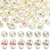 20Pcs 4 Styles Baroque Style ABS Plastic Imitation Pearl Beads SACR-YW0002-16-1