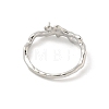 Brass Finger Ring Settings KK-G518-05P-3