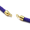 Nylon Cords Necklace Making AJEW-P116-03G-09-2