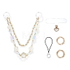 1Pc Acrylic Beaded Mobile Straps AJEW-SZ0002-82D-1