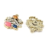 Alloy Rhinestone Pendants FIND-C087-10G-2