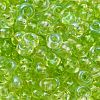 Baking Paint Transparent Colours Glass Round Beads SEED-L011-13A-14-3