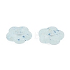 Marbled Stone Style Opaque Acrylic Beads LS-OACR-G009-06A-2