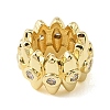 Brass Micro Pave Cubic Zirconia Beads CU-CBA389D-01G-05-1