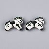 Handmade Porcelain Ceramic Beads PORC-Q005-01B-1