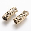Tibetan Style Alloy Tube Beads LS-PALLOY-F133-17KCG-2