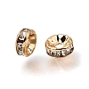 Brass Rhinestone Beads RB-K001-02G-04-1
