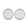 Tarnish Resistant 304 Stainless Steel Cabochon Settings LS-STAS-P249-16E-P-1