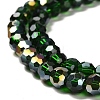 Transparent Glass Beads EGLA-A035-T6mm-B10-3
