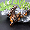 Natural Tiger Eye Pendants G-SC0001-20A-5