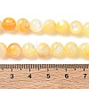 Natural Yellow Shell Beads Strands SH-CBACA76-16B-4