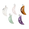 Natural Mixed Gemstone Pendants G-L614-D05-P-1