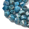 Natural Apatite Beads Strands G-C267-B08-4