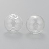Handmade Blown Glass Globe Beads X-DH017J-1-4