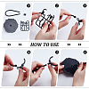 ABS Model Assembled Action Figure Display Holders AJEW-WH0596-775A-4