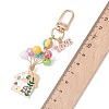 Alloy Enamel Pendant Decoration HJEW-JM04801-4