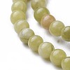 Natural Chinese Jade/Southern Jade Beads Strands G-G735-38-4mm-4