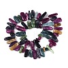 Dyed Natural Quartz Beads Strands G-Q606-24A-2