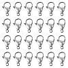 Yilisi 100Pcs 304 Stainless Steel Lobster Claw Clasps STAS-YS0001-27-1