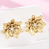 304 Stainless Steel Crystal Rhinestone Stud Earrings EJEW-G423-15G-2