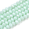 Electroplate Glass Beads Strands X-EGLA-A034-P2mm-A20-1