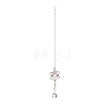Teardrop Acrylic Beads Big Pendant Decorations LS-HJEW-D029-01P-B-2