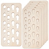 Wooden Foot Pads DIY-WH0021-57-1