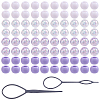 60Pcs 2 Colors Opaque Acrylic Beads DIY-PA0002-19A-7