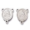 Tarnish Resistant 201 Stainless Steel Chandelier Component Links STAS-Z019-19P-1