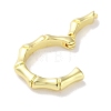 Rack Plating Brass Twister Clasps KK-Z039-34G-3