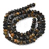 Natural Tiger Eye Bead Strands G-D344-A20-02-4