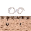 Spray Painted Iron Open Jump Rings IFIN-T017-04C-19-3