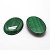 Oval Natural Malachite Cabochons G-O147-03I-2