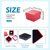 Shell Textured Paper Jewelry Ring Storage Gift Boxes CON-TAC0014-15C-5