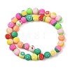 Handmade Polymer Clay Beads Strands PY-CBAEC33-02M-2