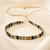 Vintage Ethnic Style Adjustable Glass Tila Beaded Handmade Slider Bracelets for Women ZN9527-1-1