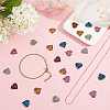 DIY Valentine's Day Bracelet & Necklace Making Kits DIY-PH0003-14-4