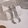 304 Stainless Steel Hoop Earrings AU2078-3-1