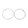 304 Stainless Steel Hoop Earrings EJEW-S250-01A-P-4