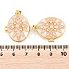 Brass Locket Pendants KK-D232-08G-01-3