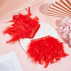 Feather Bracelets Wrist Band AJEW-WH0591-443B-4