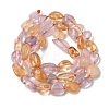 Natural Amethyst and Citrine Beads Strands X-G-D0002-D77-6