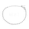 3MM Brass Ball Chain Bracelet Making KK-D238-03P-02-1