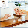 Acrylic Single Ring Display Stands ODIS-WH0099-253-5